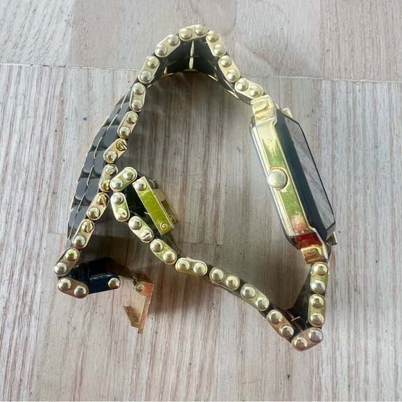 Xanadu black dial octagonal dress watch NEW BATTERY - Picture 6 of 10